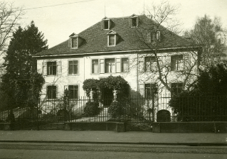 Das Kinderhaus im Jahr 1920 (Foto: BAZ)
